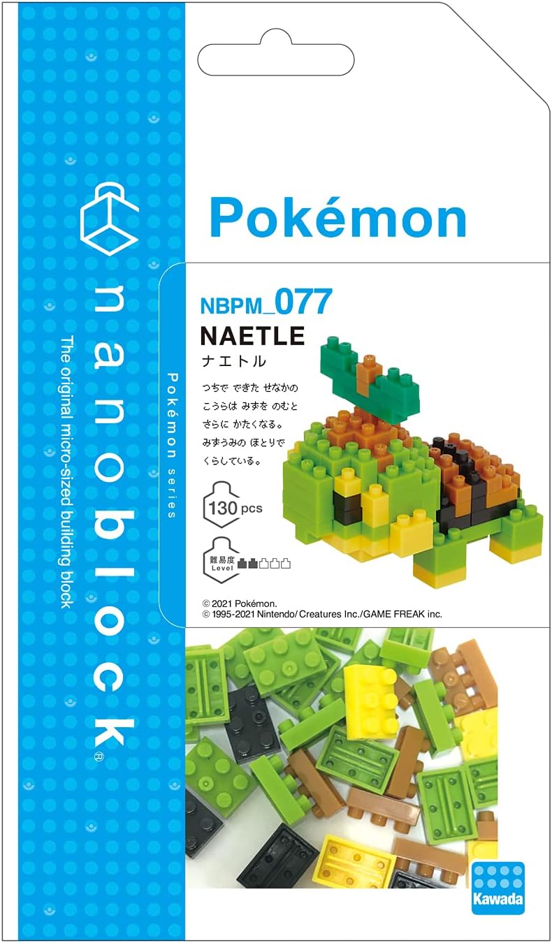 Pokemon Nanoblock Turtwig Figur