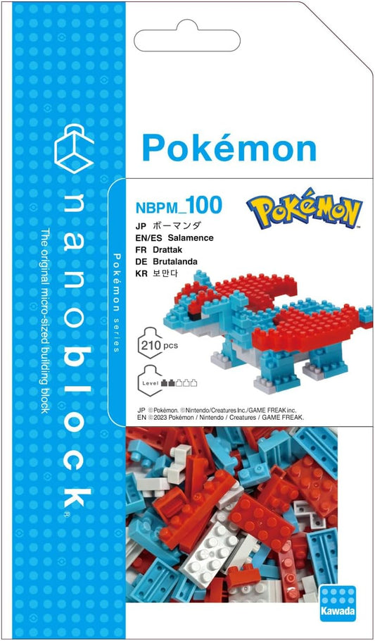 Pokemon Nanoblock Salamence Figur
