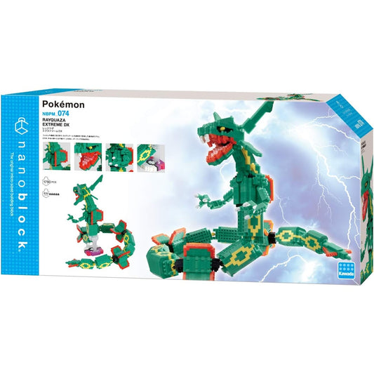 Pokemon Nanoblock Extreme DX Rayquaza Figur