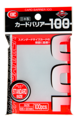KMC Card Barrier 100 Sleeves