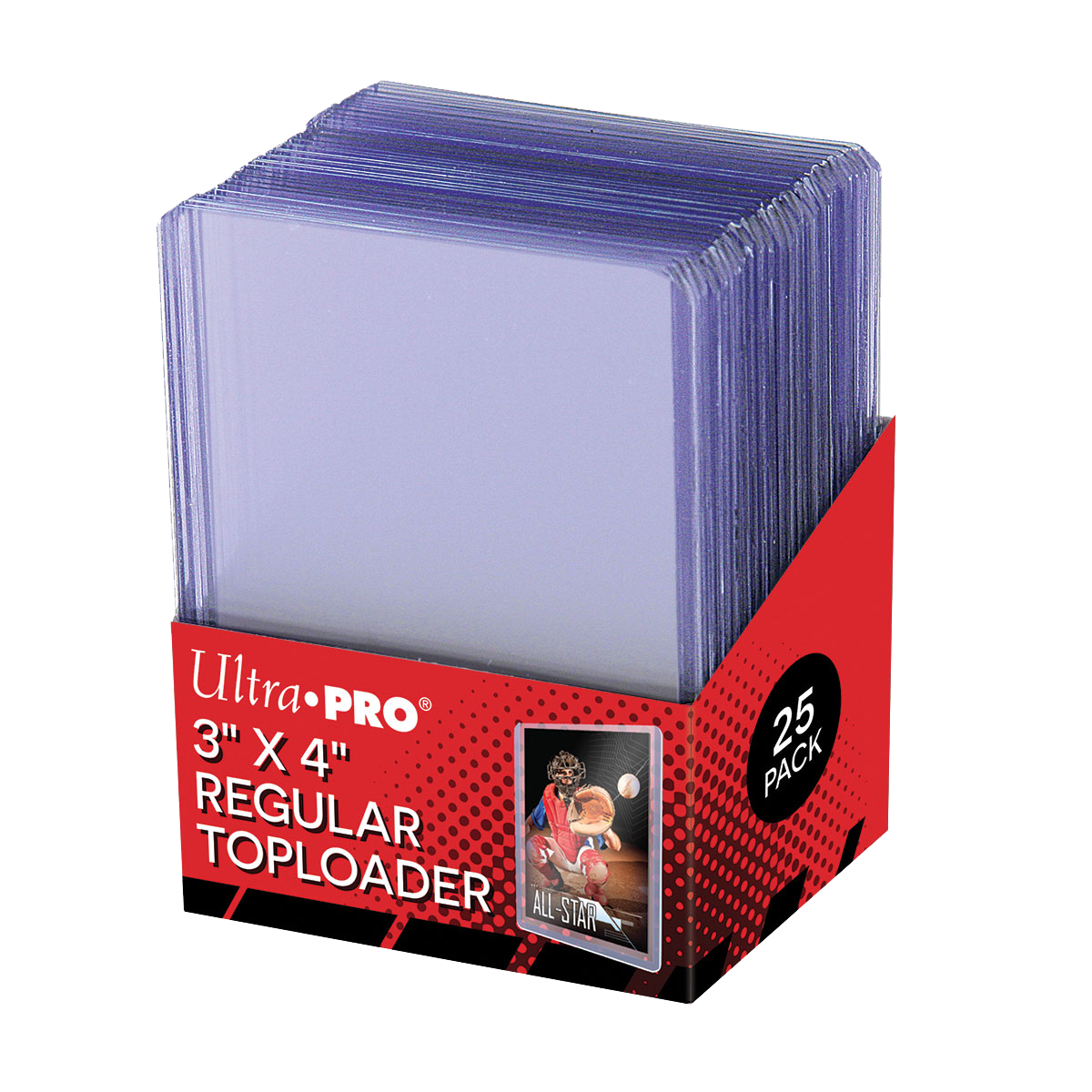 Ultra Pro Standard Toploader (25 stk)