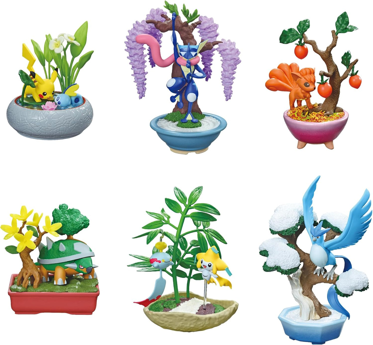 Pokemon Re-ment Pocket Bonsai 3 Collection Figur