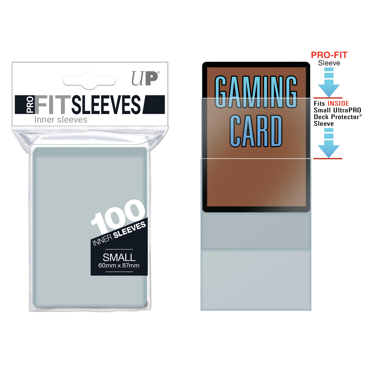Ultra Pro PRO-Fit Small Deck Inner Sleeves (100ct)