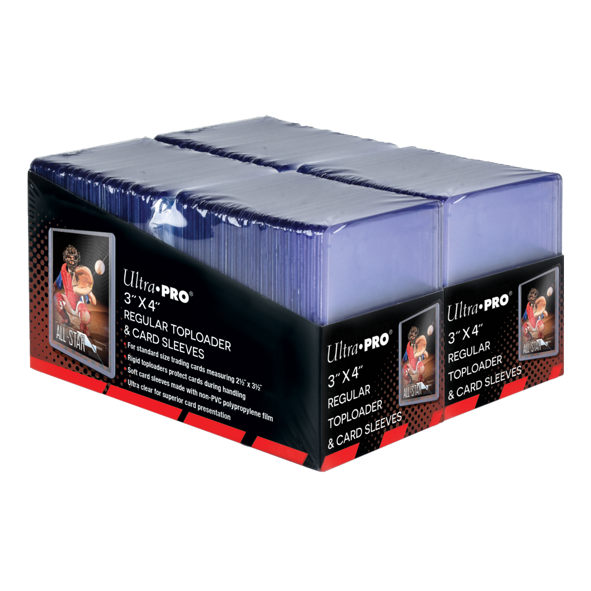 Ultra Pro Toploader (200 stk +200 sleeves)