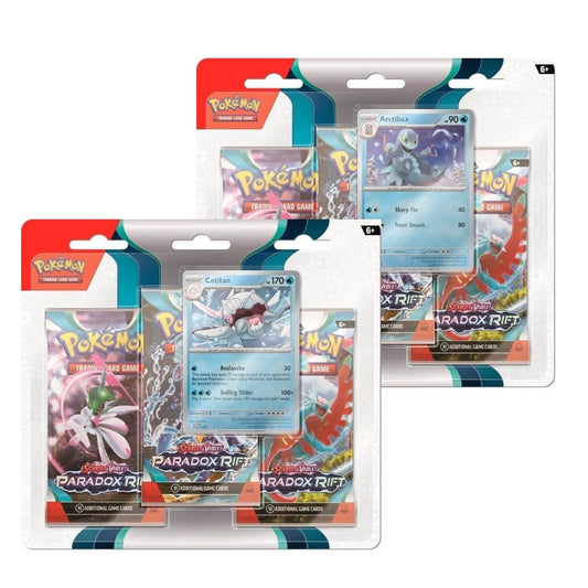 Pokemon Paradox Rift 3pk Blister Sett