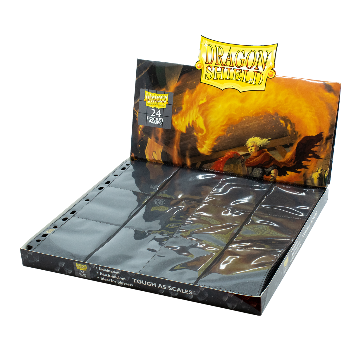 Dragon Shield 24-Pocket Pages Regular (50 stk)