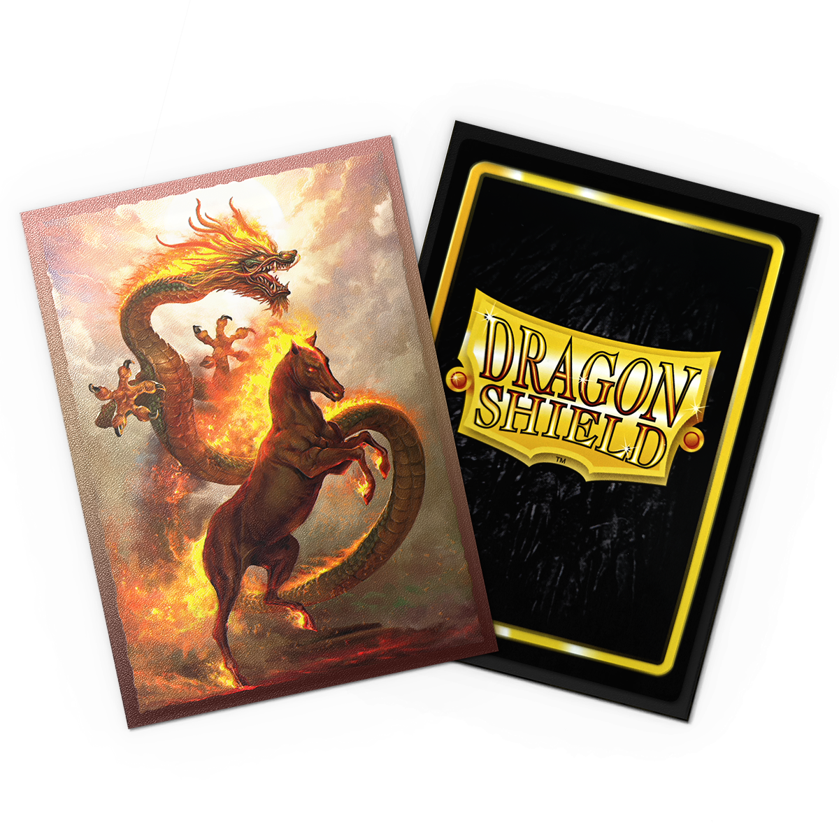 Dragon Shield Fire Horse 2026 - Matte Dual Art Sleeves