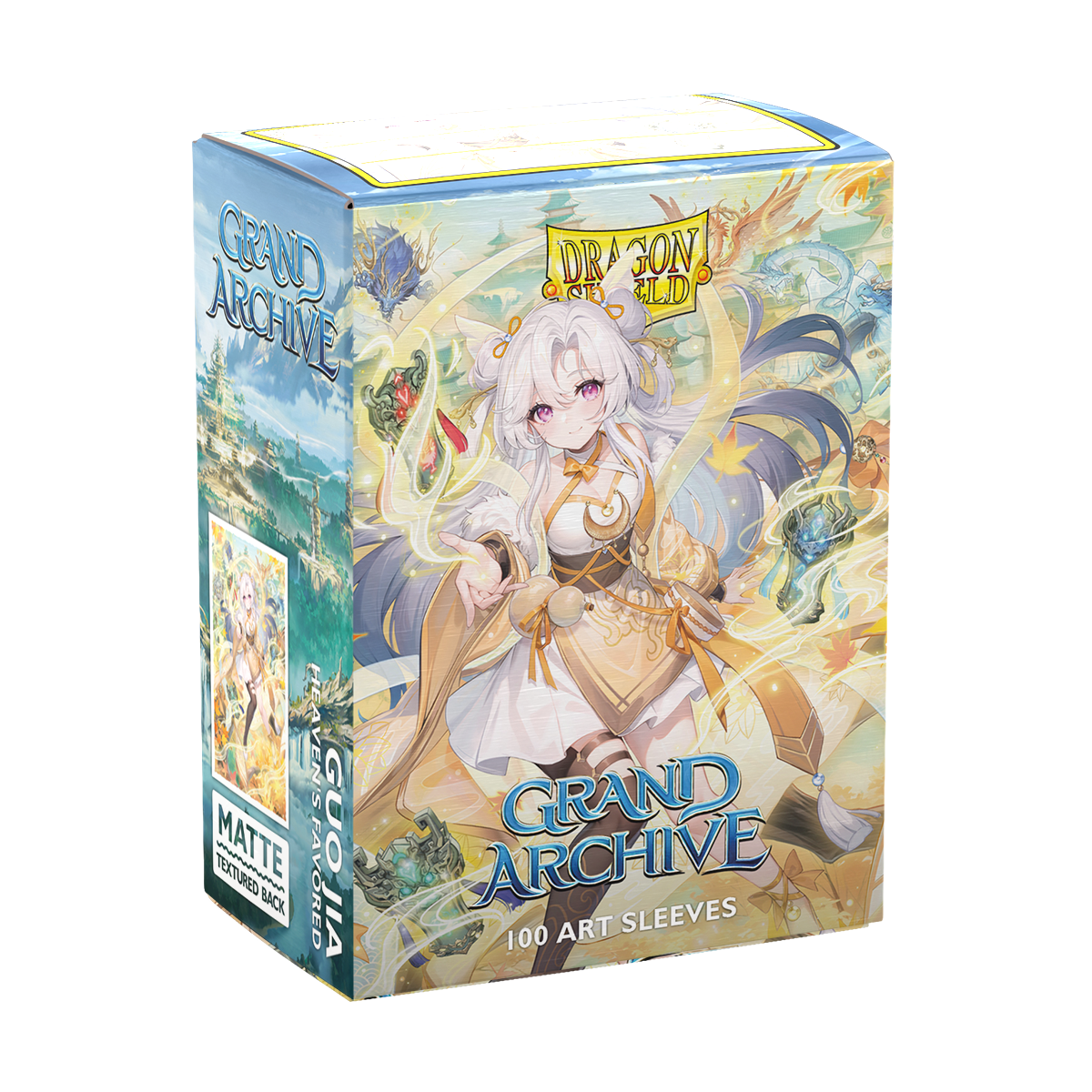 Dragon Shield Grand Archive - Guo Jia: Heaven's Favored - Matte Art Sleeves