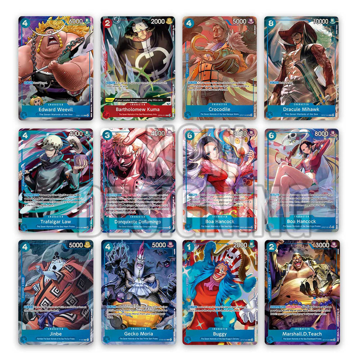 One Piece Seven Warlods of the Sea Binder Set