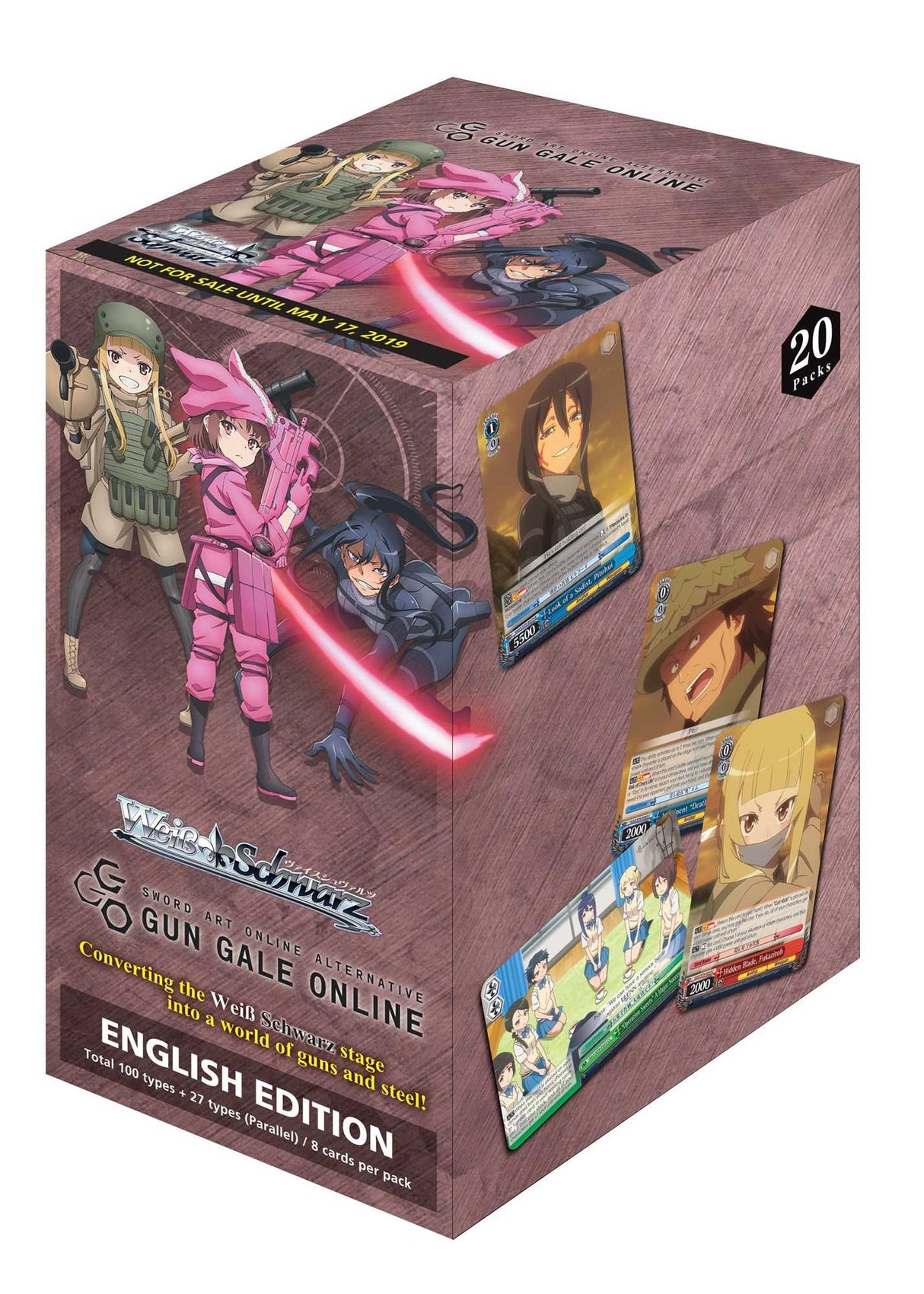 Weiss Schwarz Extra Booster Box: Sword Art Online Alternative - Gun Gale Online II