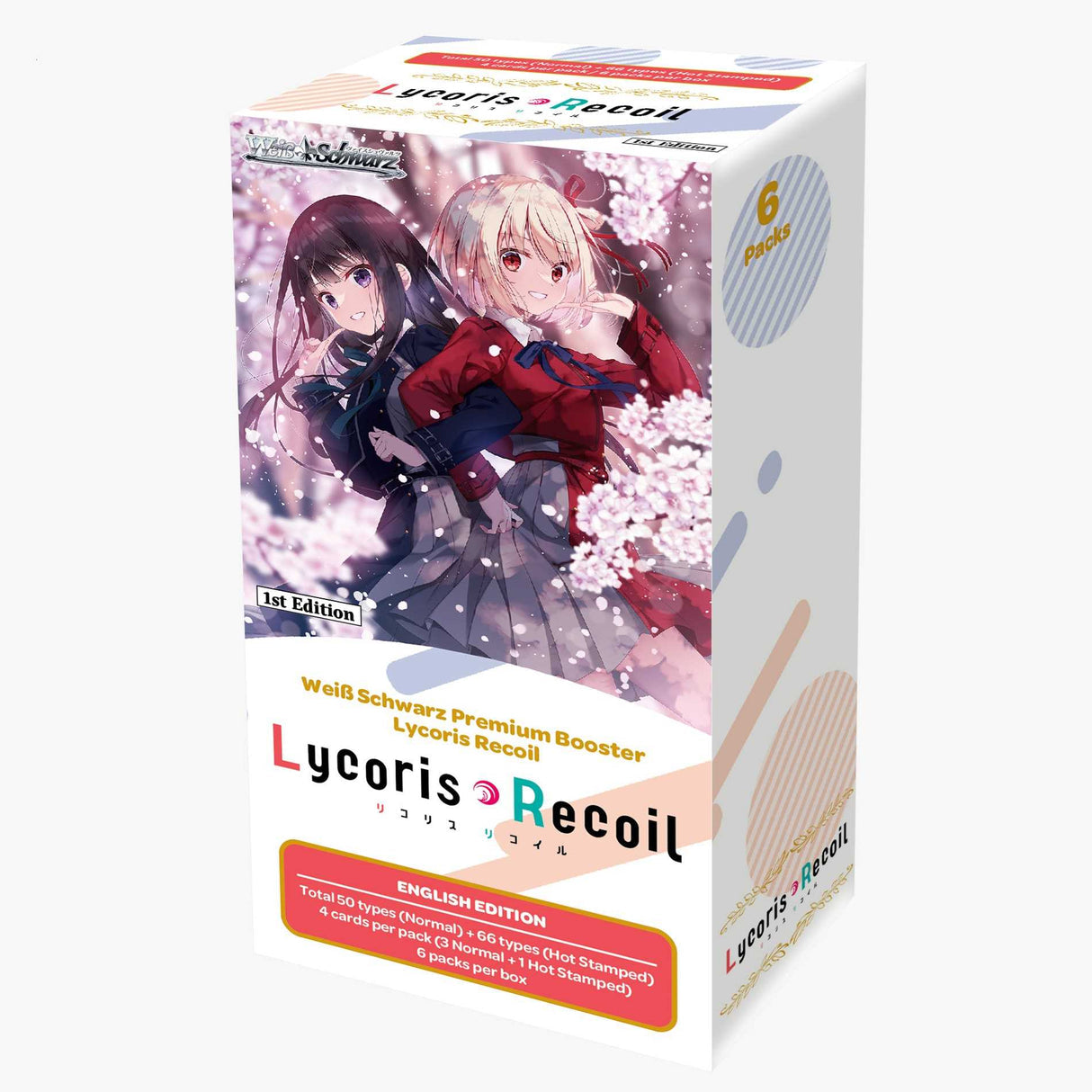 Weiss Schwarz Lycoris Recoil Premium Booster Display