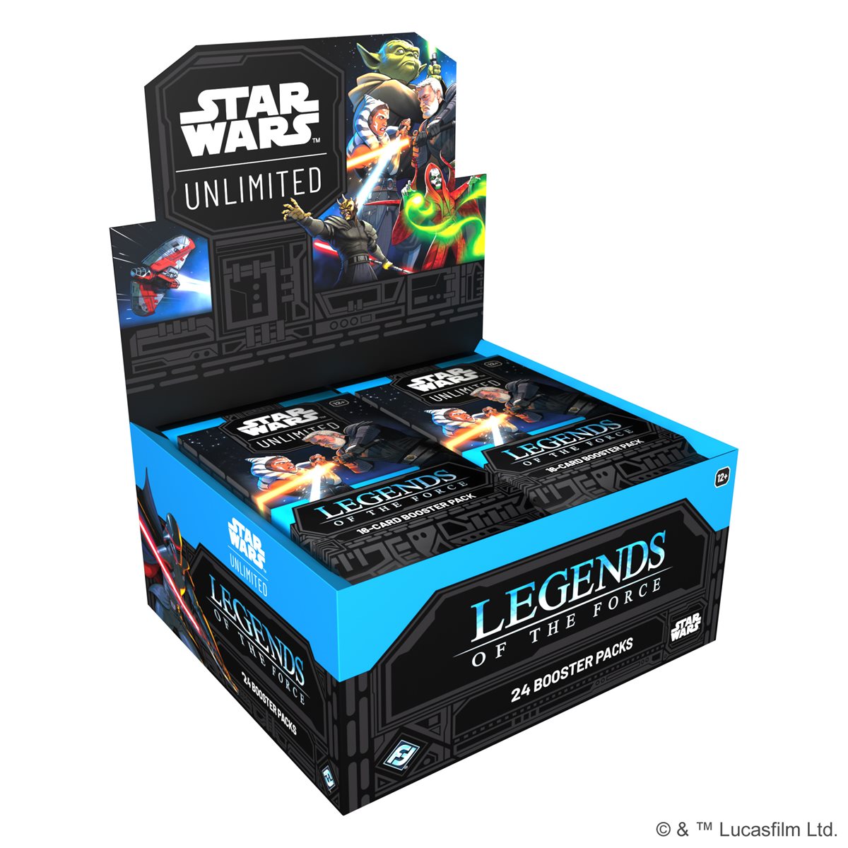 Star Wars Unlimited Legends of The Force Booster Box