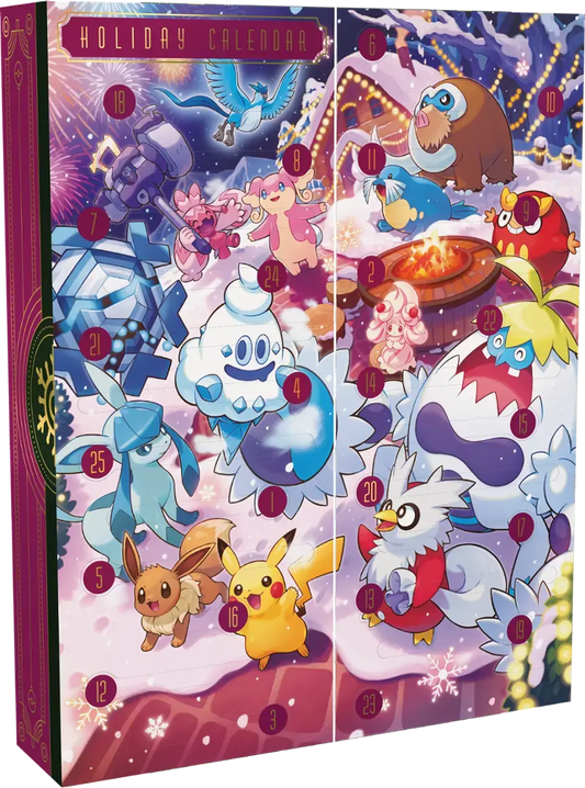 Pokemon Julekalender for 2025 (Holiday Calendar)