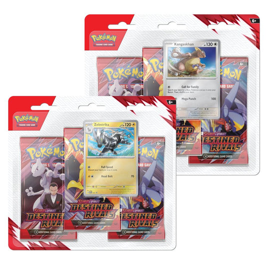 Pokemon Destined Rivals 3pk Blister Sett
