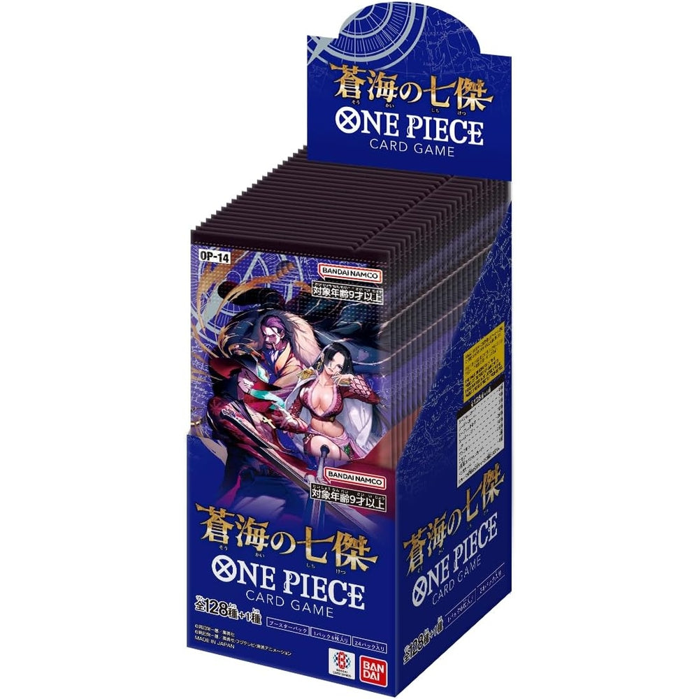 One Piece OP-14 The Azure Sea's Seven Japansk Booster Box – Pokestore