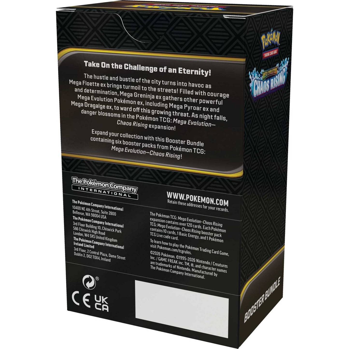 Pokemon Chaos Rising Booster Bundle
