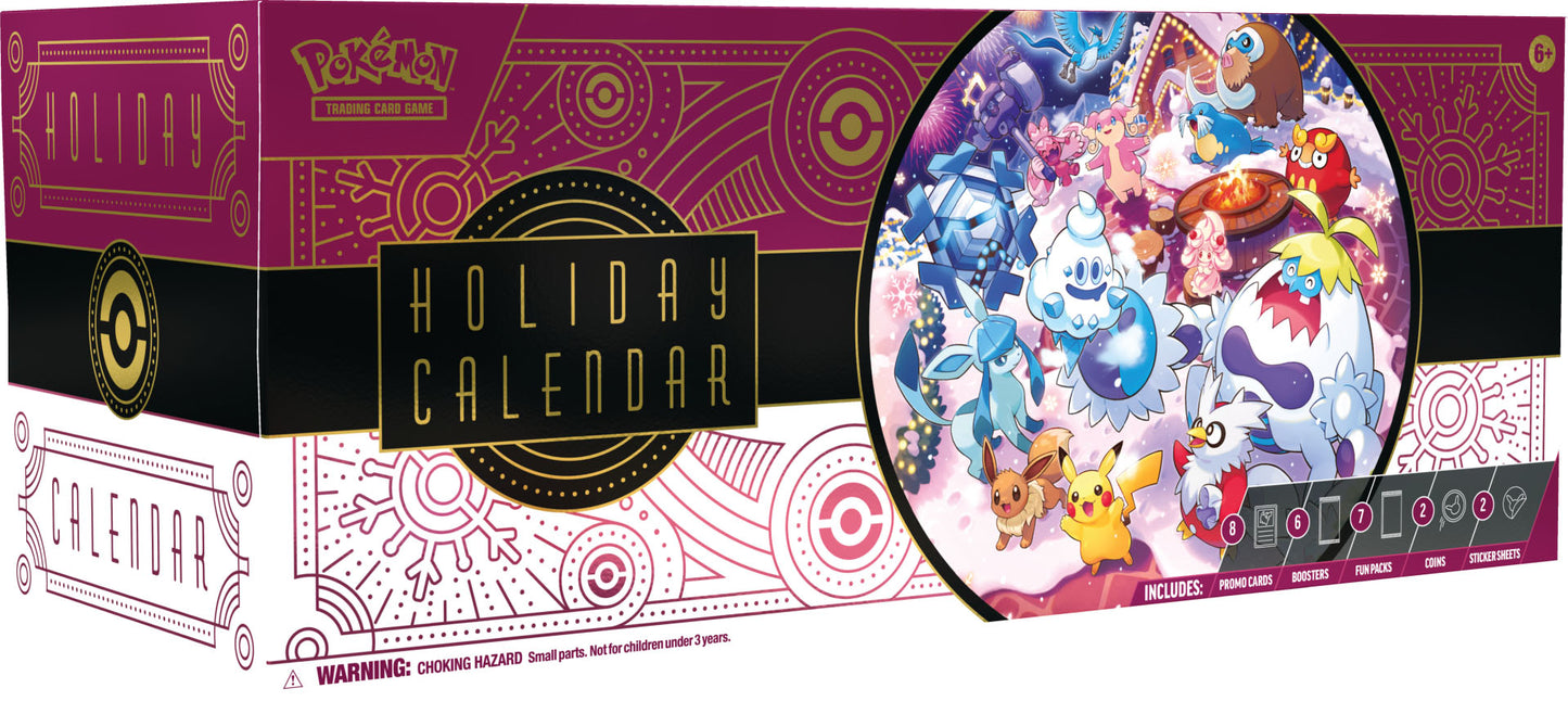 Pokemon Julekalender for 2025 (Holiday Calendar)