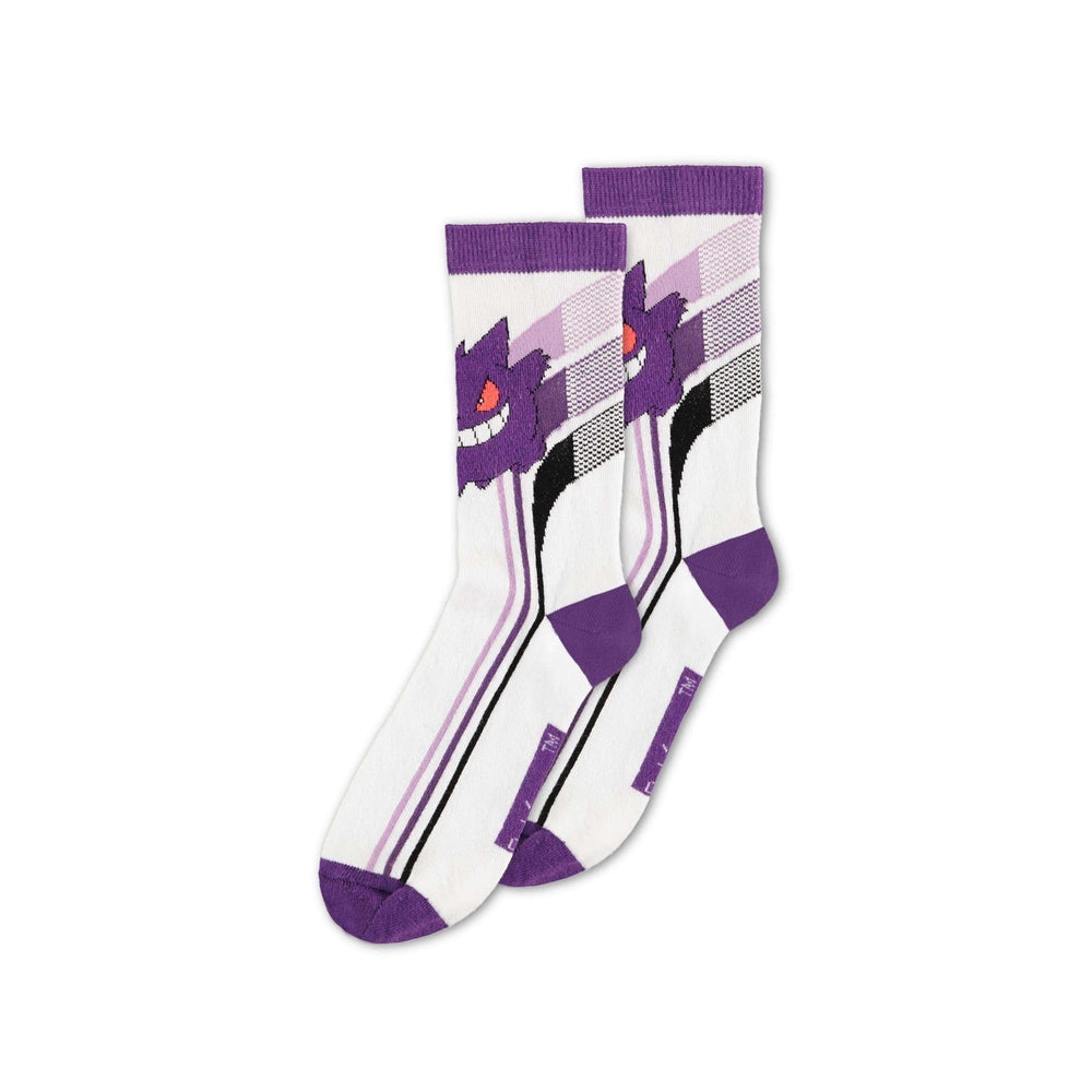 Pokemon Crew Socks (Pikachu, Charmander & Gengar)