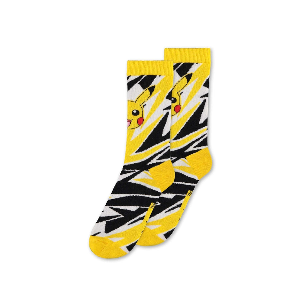 Pokemon Crew Socks (Pikachu, Charmander & Gengar)
