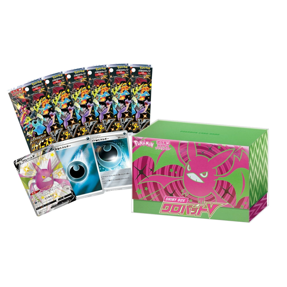 Pokemon Shiny Star V Crobat Box