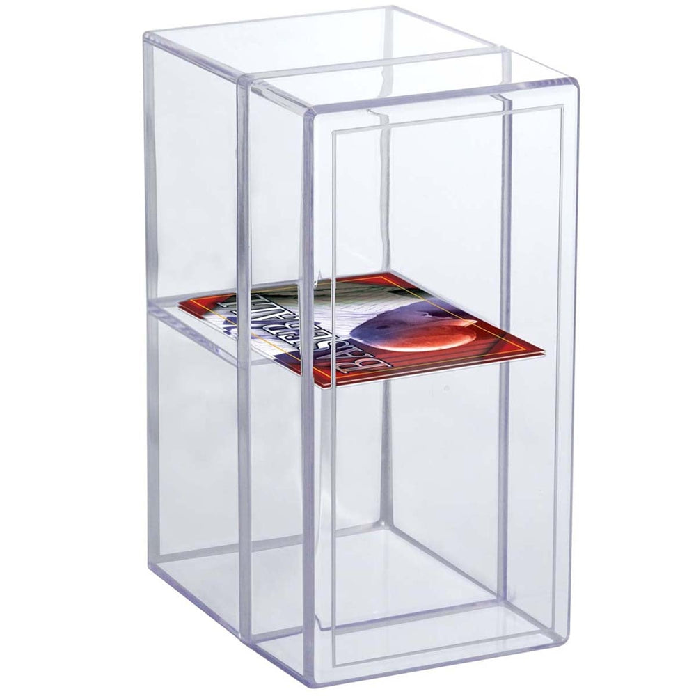 Ultra Pro 2-Piece 2-Compartment Clear Card Box