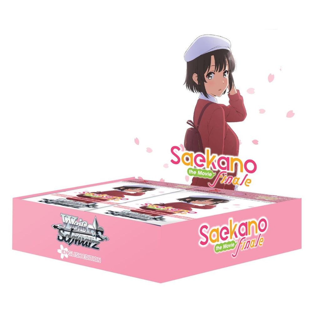 Weiss Schwarz Saekano the Movie: Finale Booster Display