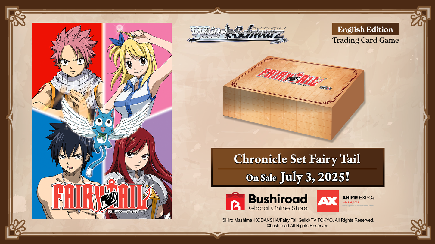 Weiss Schwarz Chronicle Set Fairy Tail