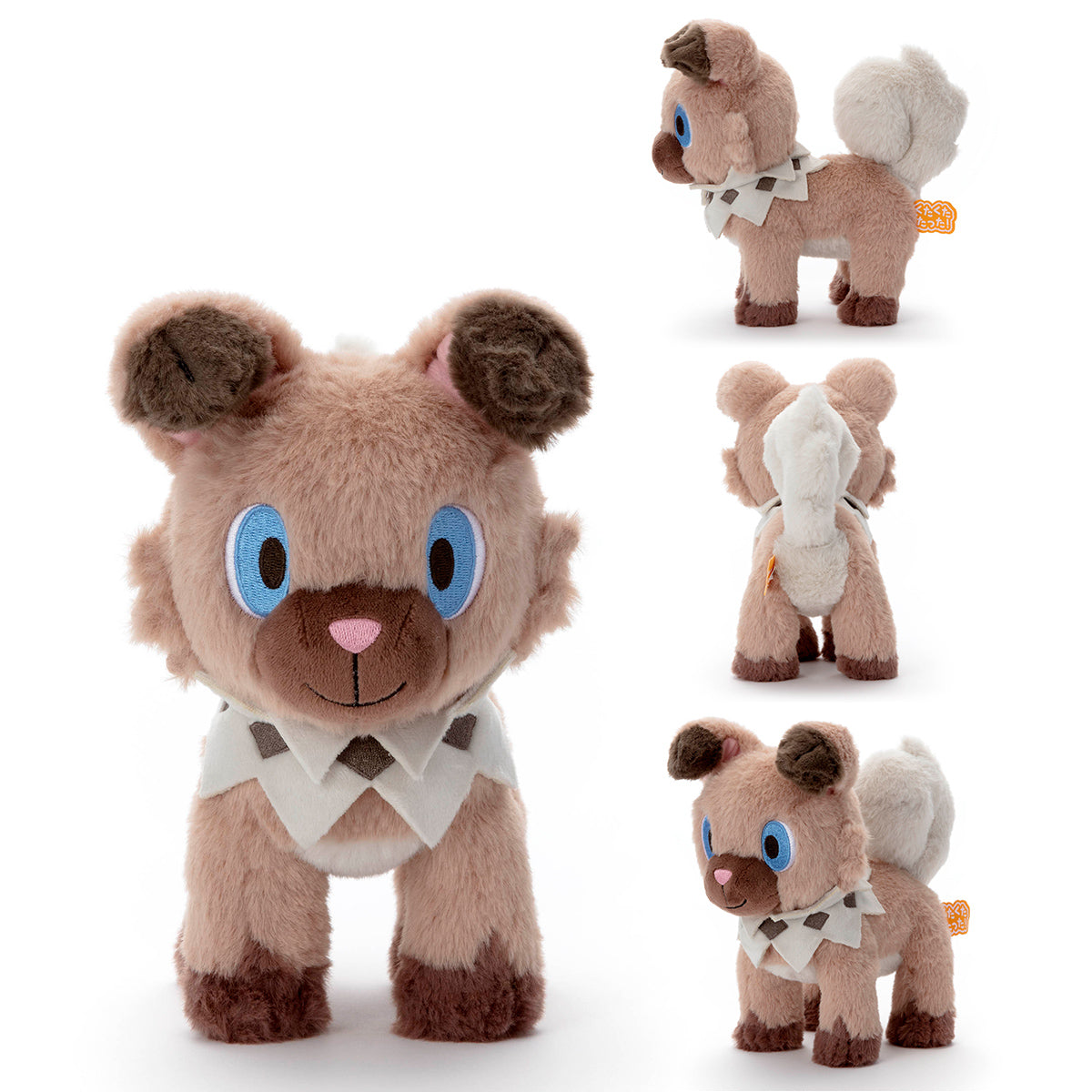 Pokemon Takara Tomy Kutakuta Tatta! Rockruff Plush