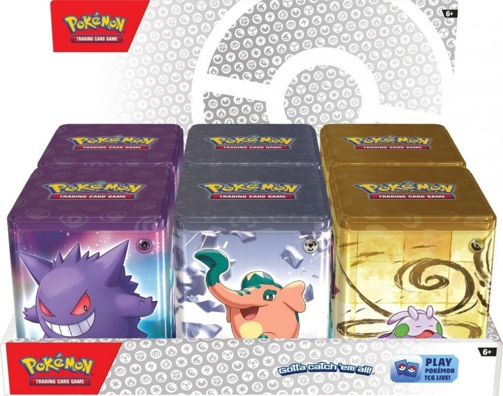 Pokemon Q1 2024 Stacking Tins Sett (3 stk)