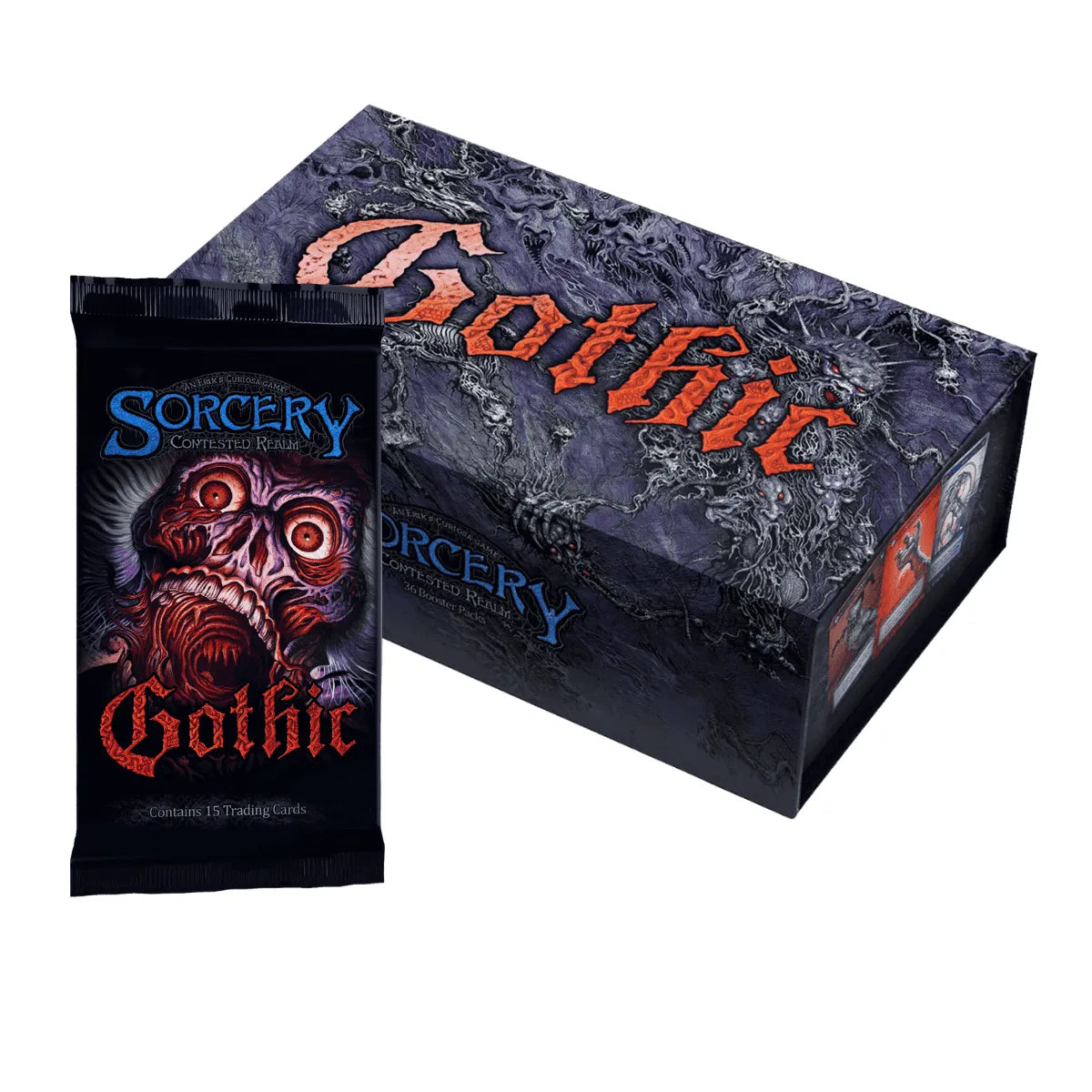 Sorcery Contested Realm Gothic Booster Display