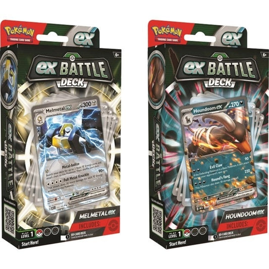 Pokemon ex Battle Deck – Melmetal / Houndoom (2 stk)