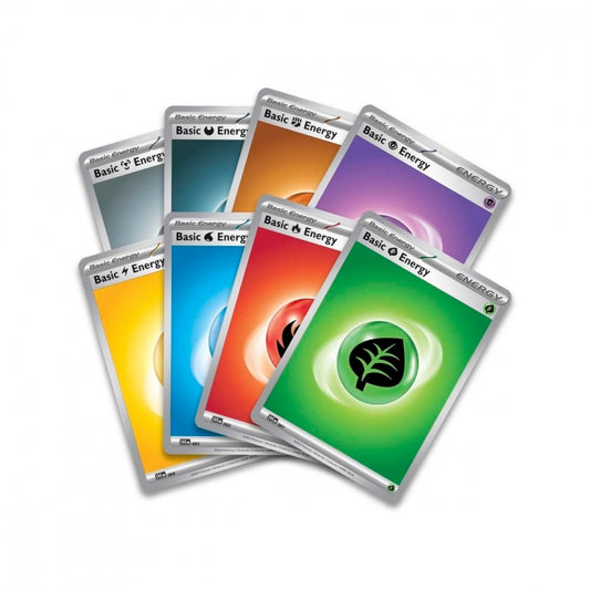 121 stk Pokemon Energy Cards
