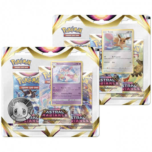 Pokemon Astral Radiance 3-pack Blister Sett