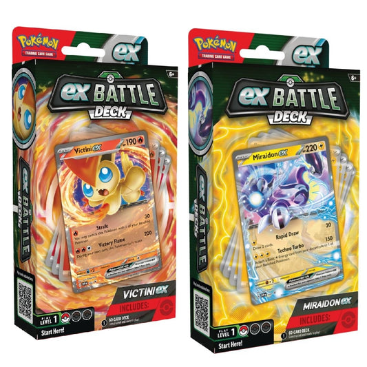 Pokemon ex Battle Deck – Miraidon/Victini (2 stk)