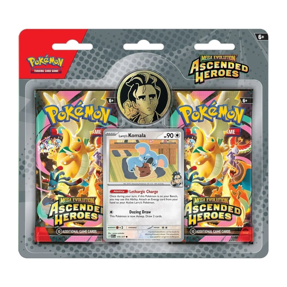 Pokemon Ascended Heroes 2-Pack Blister Larry