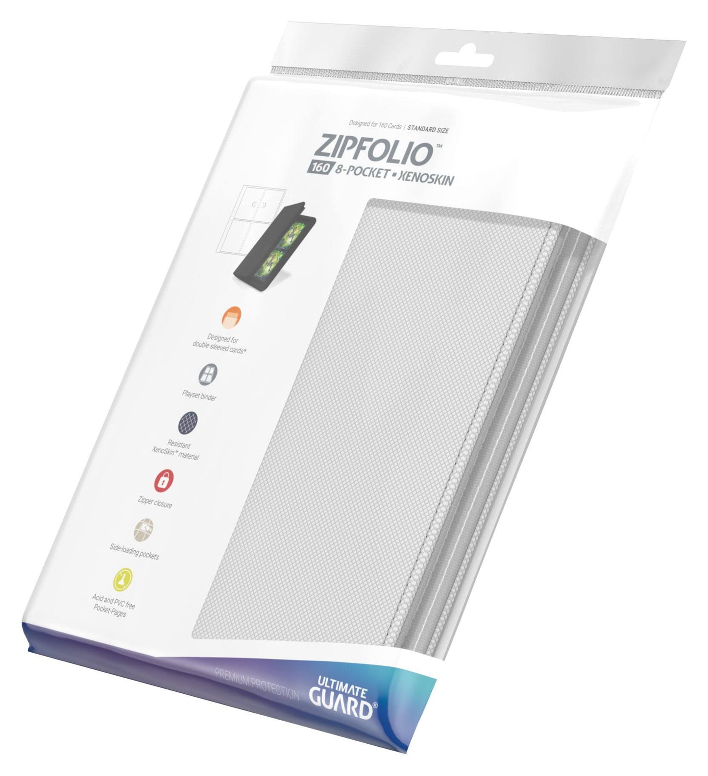 Ultimate Guard Zipfolio 160 - 8 Pocket Xenoskin Album