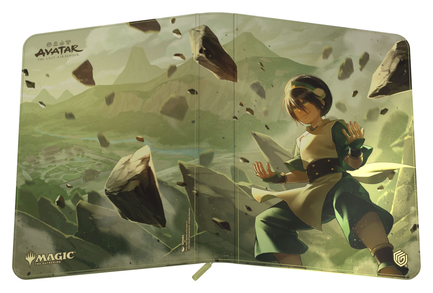 Ultimate Guard Zipfolio 360 - 18 Pocket XenoSkin Album Avatar: The Last Airbender - Toph