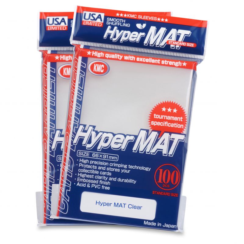 KMC Standard Hyper Matte Sleeves (80)