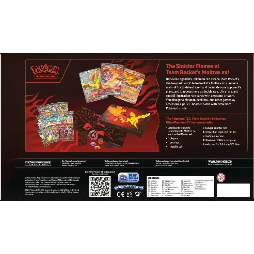 Pokemon Team Rocket's Moltres ex Ultra Premium Collection