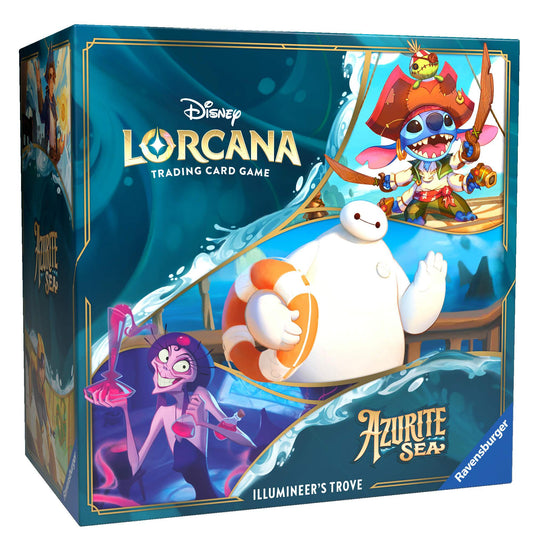 Disney Lorcana Azurite Sea Illumineer's Trove Set