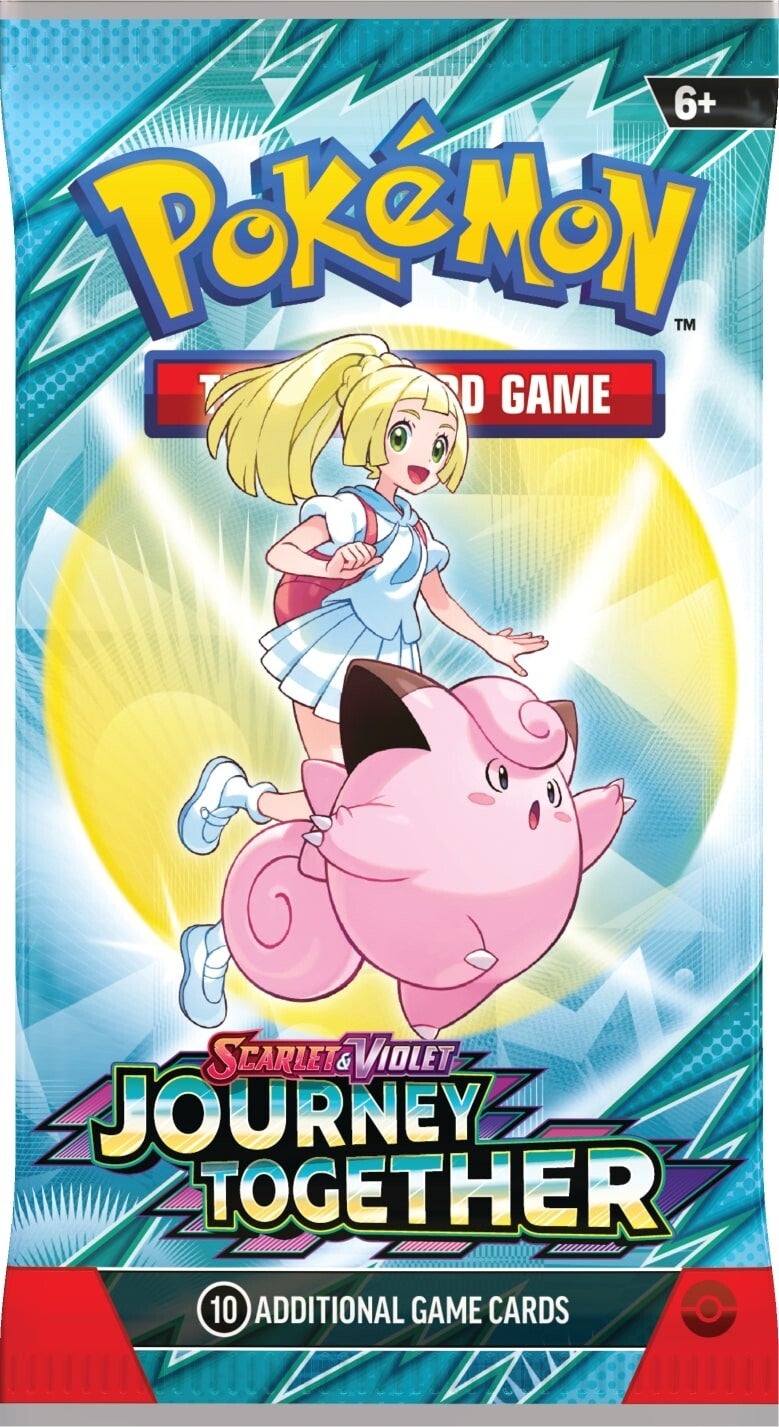 Pokemon Journey Together Booster Pakke