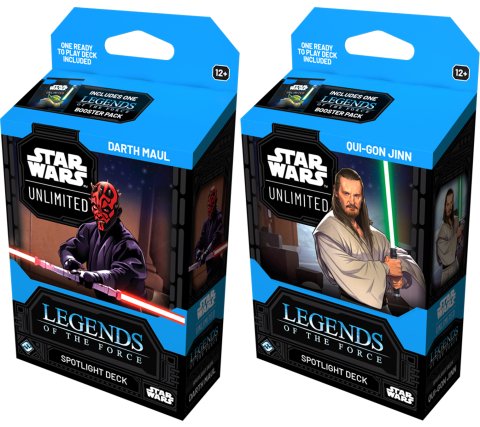 Star Wars Unlimited Legends of The Force Spotlight Deck (2 stk)