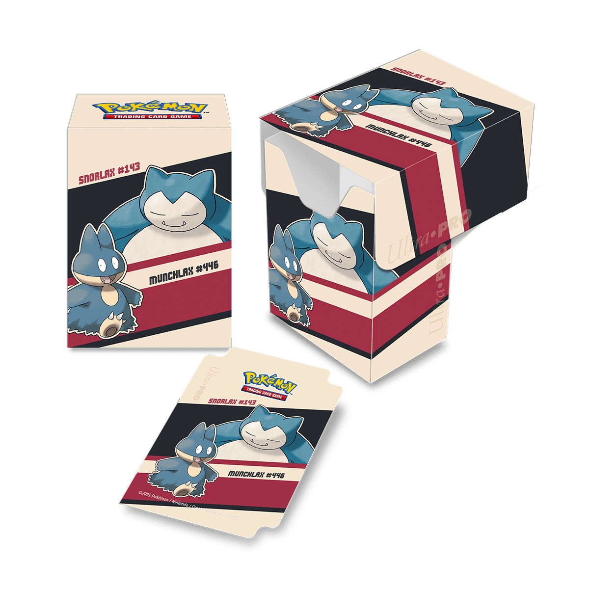 Ultra Pro Pokemon Snorlax & Munchlax Full View Deck Box