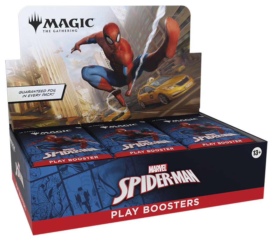MTG Marvel's Spider-Man Play Booster Display