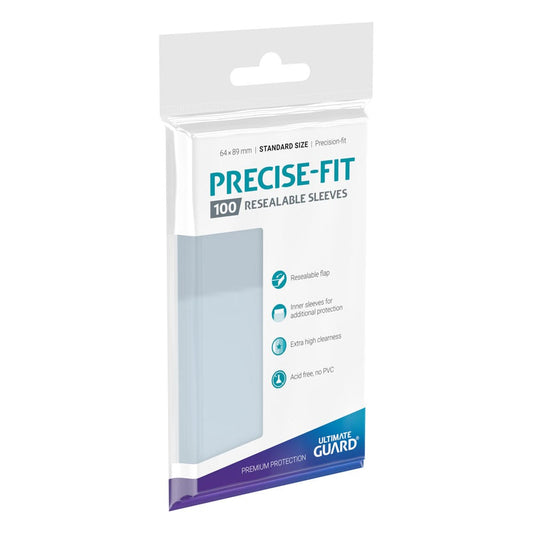Ultimate Guard Resealable Precise Fit Sleeves (100)