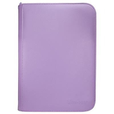 Ultra Pro Vivid 4-Pocket Zippered Pro-Binder: Purple