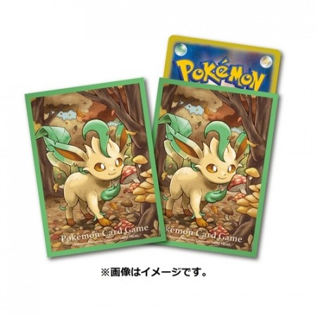 Pokemon Center Japan Leafeon Card Sleeves
