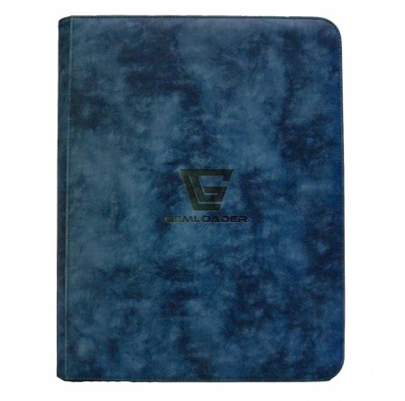 Gemloader Premium 3''X4'' Toploader Album Blue (216 Lommer)