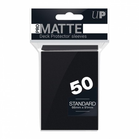 Ultra Pro Deck Protectors PRO-Matte Black (50)