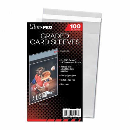 Ultra Pro Graded Card Sleeves Resealable (100 stk)